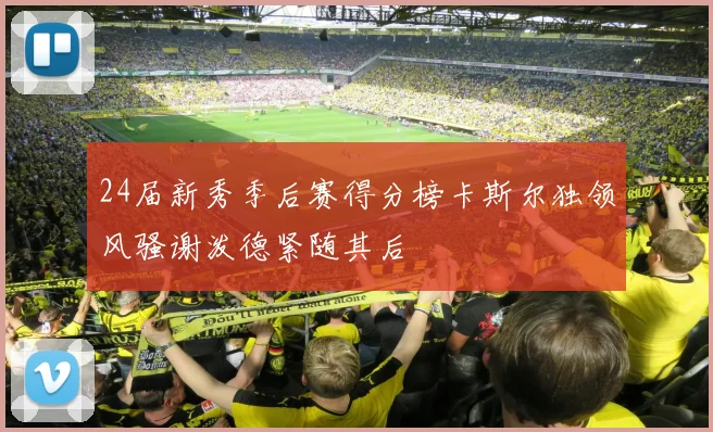 24届新秀季后赛得分榜卡斯尔独领风骚谢泼德紧随其后